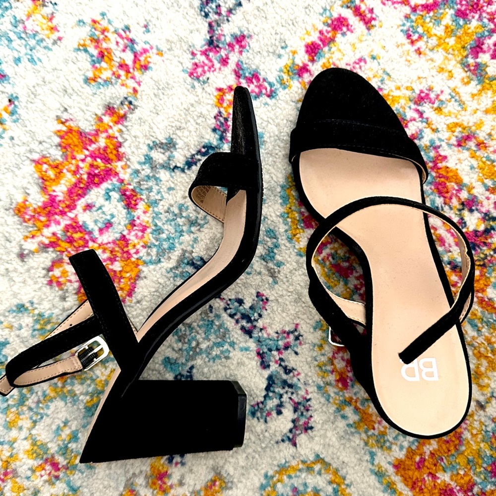 Black Lula Slingback Sandal (Women) 9M BP.